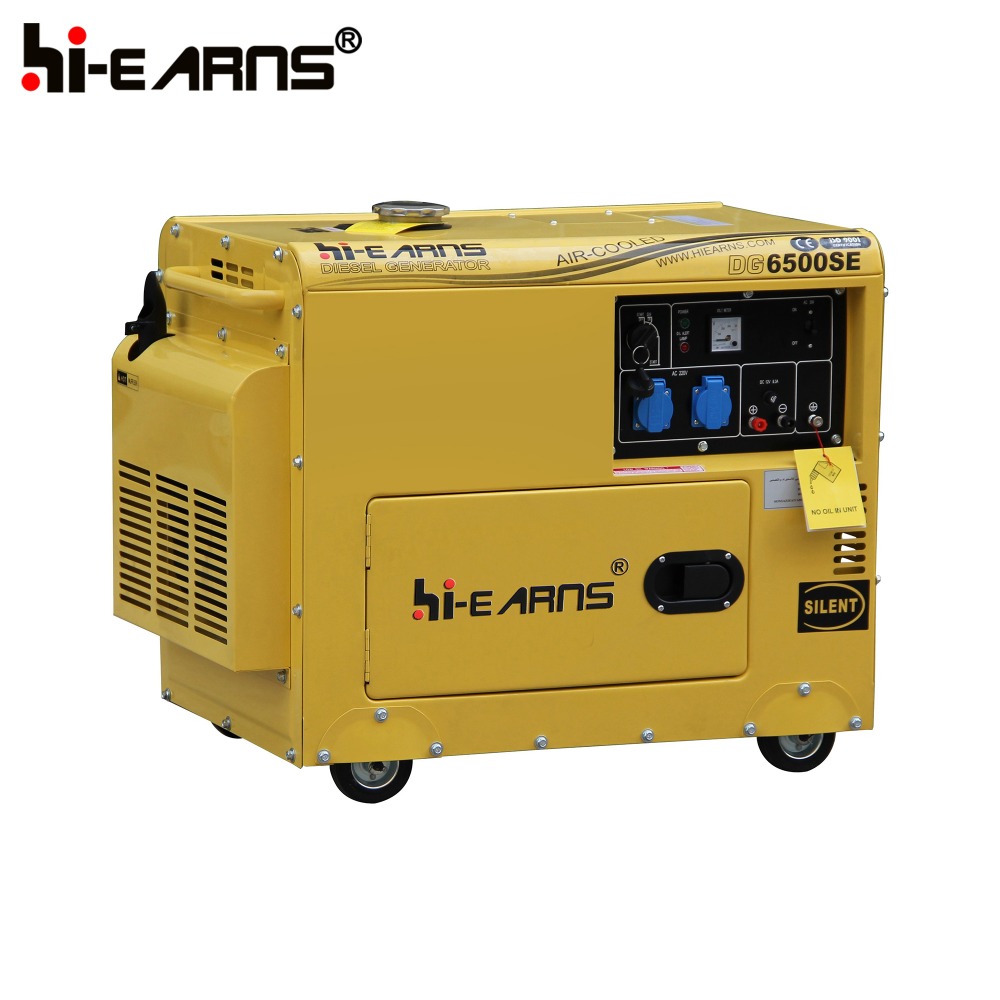 China Supplier 5KW Air Cooled Silent Diesel Generator For Sale