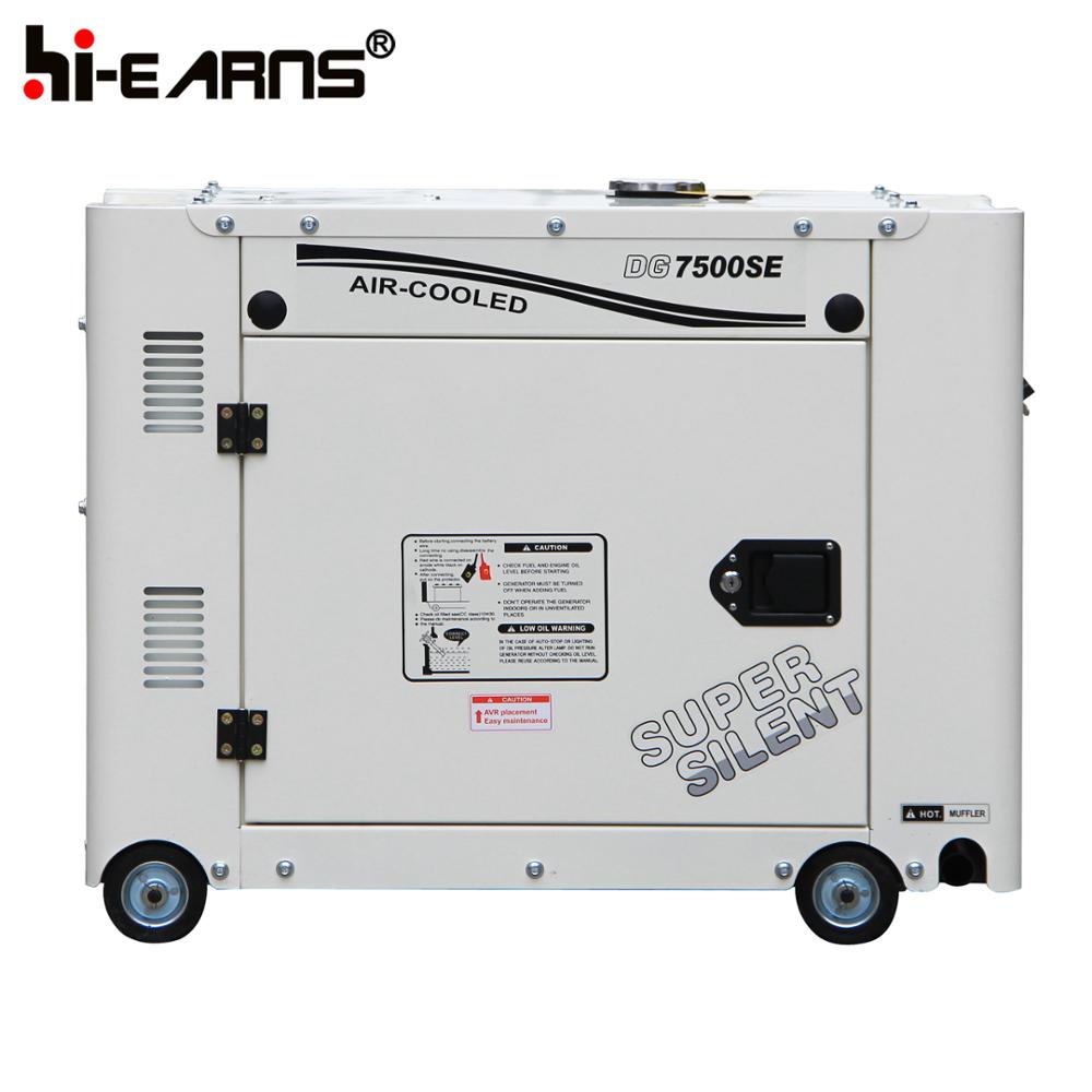 6KW small portable diesel generator for sale