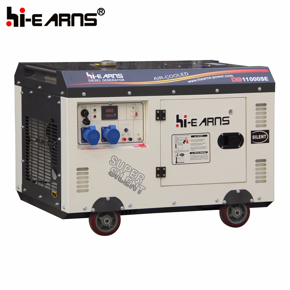 stable power silent diesel generator 7kw