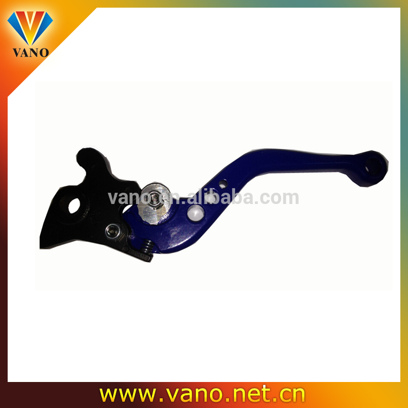 Blue Aluminum Racing bike motorcycle adjustable brake lever
