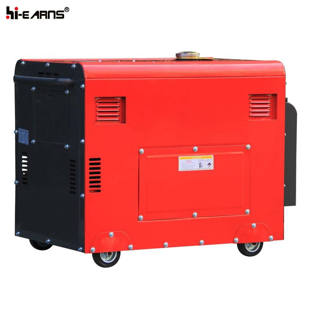 6KW equal power silent diesel generator for UK market generator