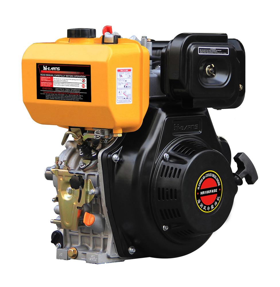 186FS 10hp 1500rpm 1800rpm single cylinder four stroke diesel engine