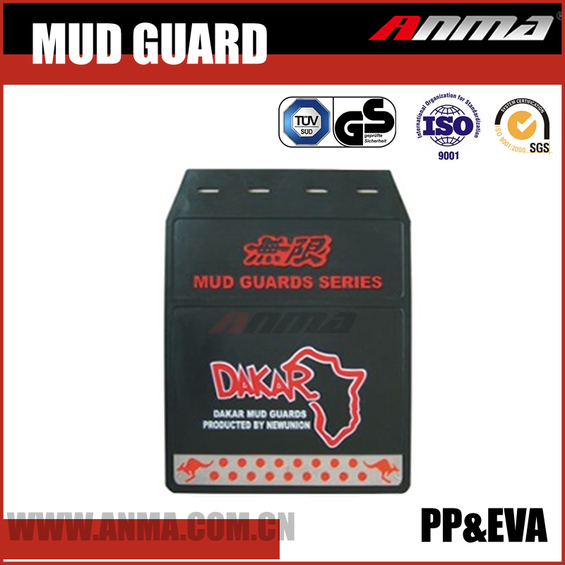 Universal front and rear mud guard car rubber fender