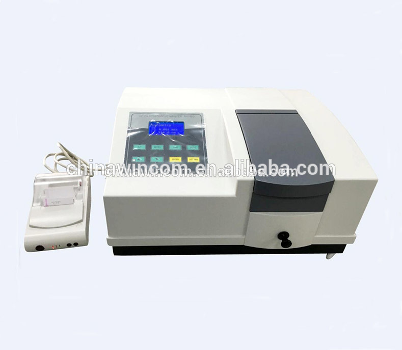 China professional laboratory UV/VIS spectrophotometer with external printer