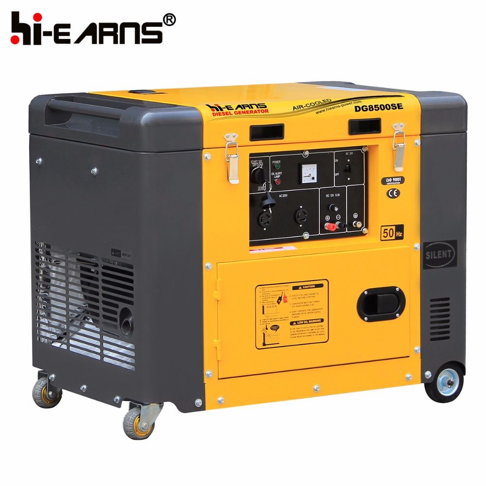 portable diesel generator 7kva 5kva generator price DG8500SE