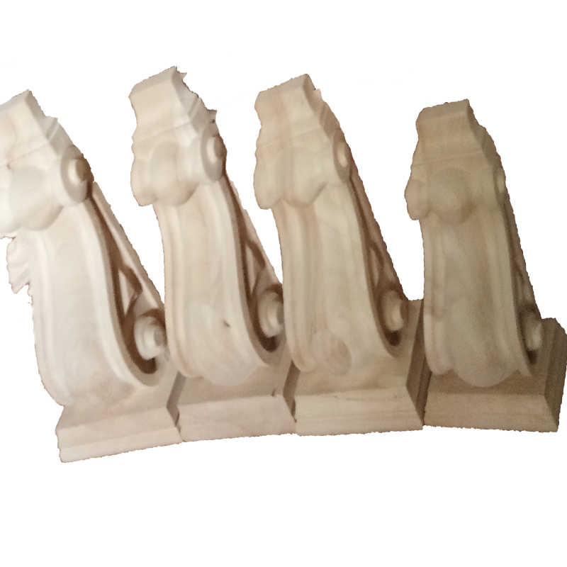 European solid wood furniture decorated with wood carvings
