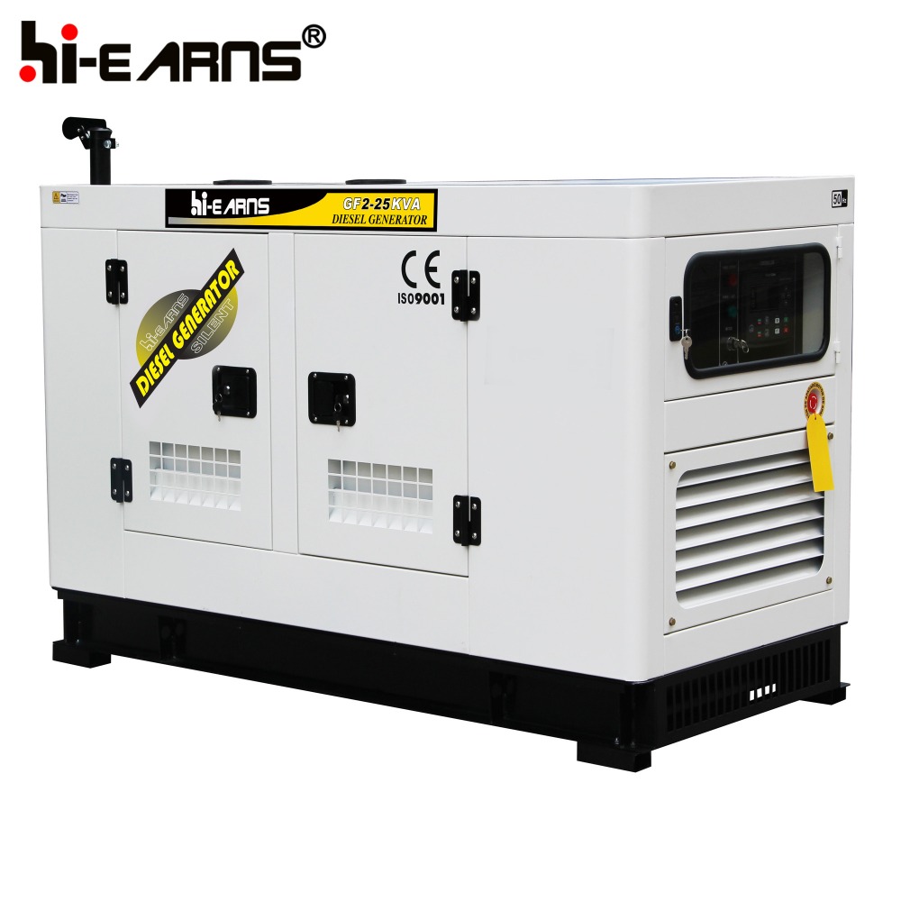 AC single phase small water cooled 20KW silent diesel generator factory price made in China