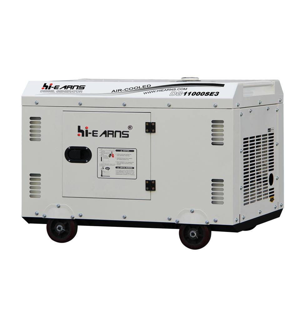 198F patent diesel engine driven 8KW/10KVA silent diesel generator