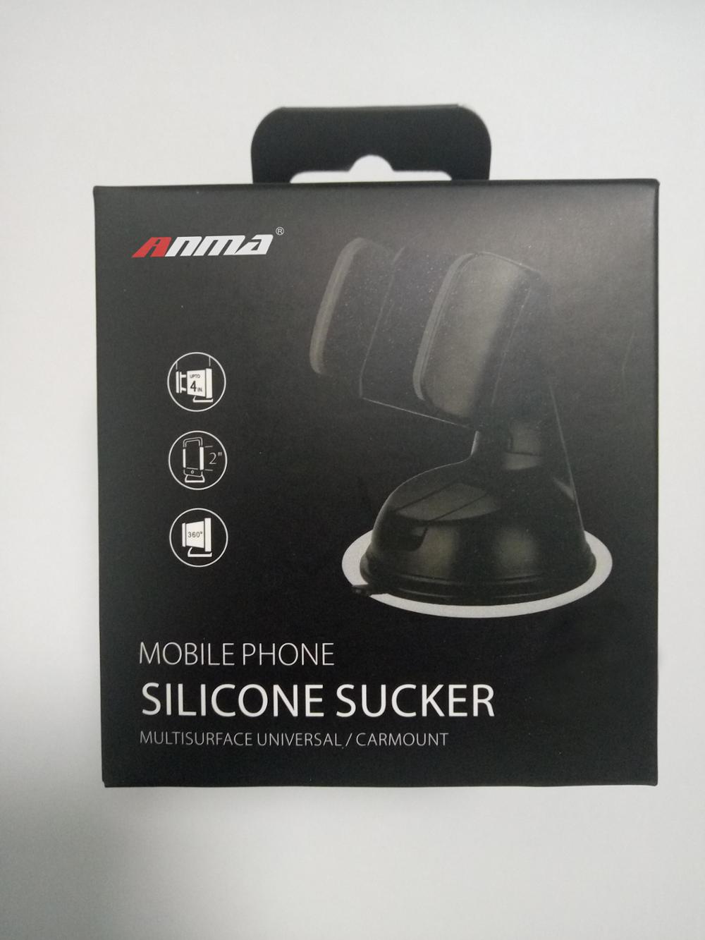 Universal windshield dashboard mount suction car mobile phone holder