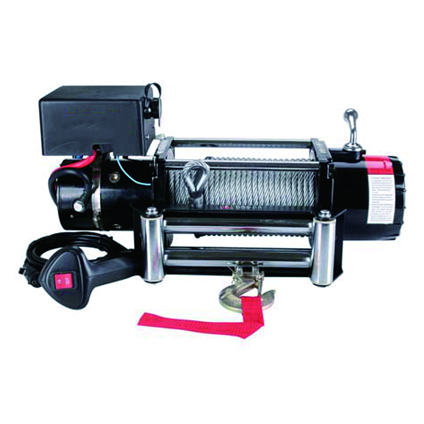 DC 12V 8000lbs car trailer winch