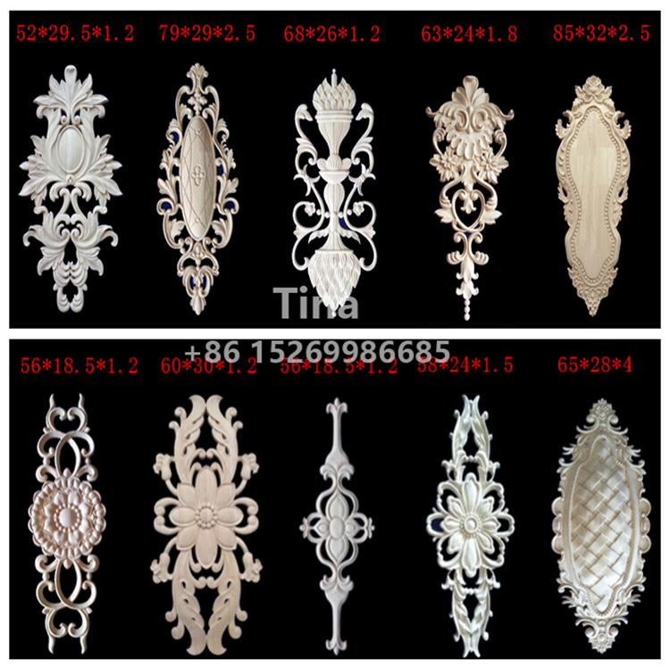 antique wood furniture decals parts