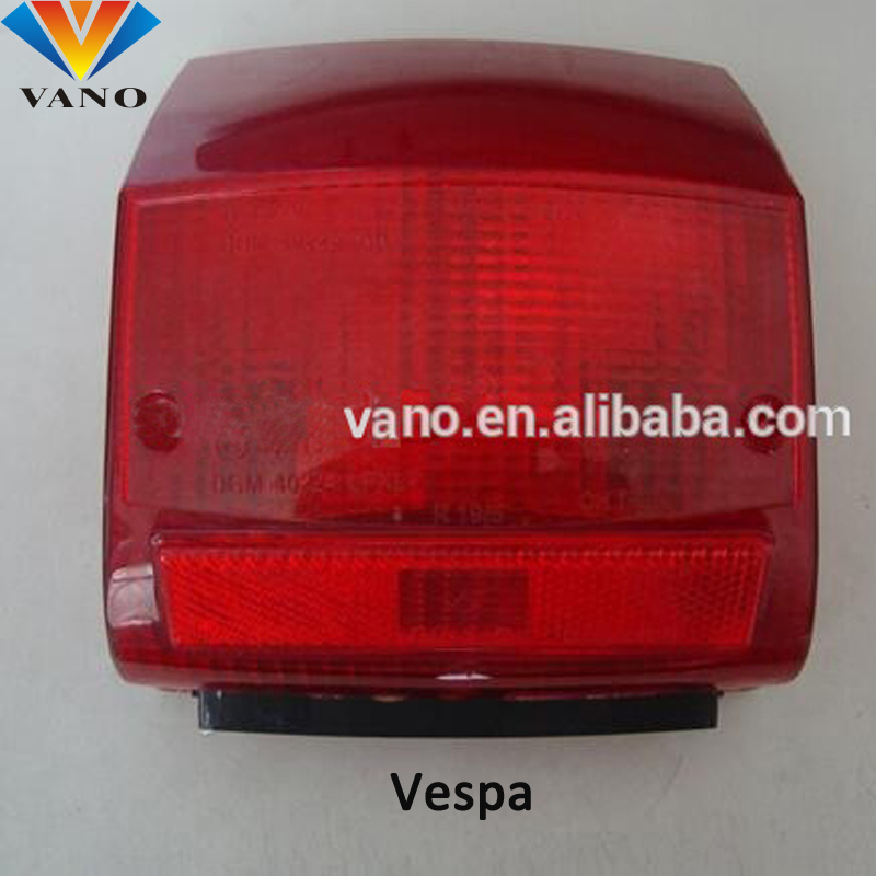 Vespa scooter red tail light tail lamp