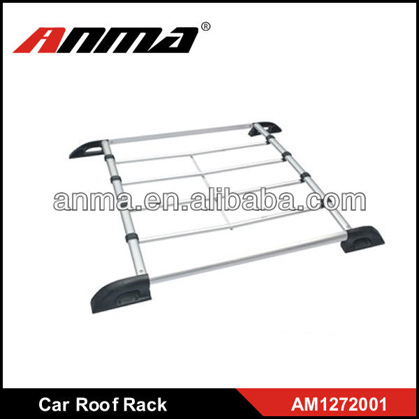 2017 new Universal chrome metal Car roof rack aluminum car roof rack