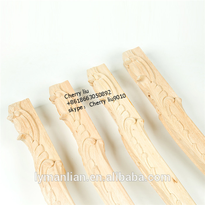 Antique Architectural Carved Wood furniture Feet Legs Furniture Legs for Sale