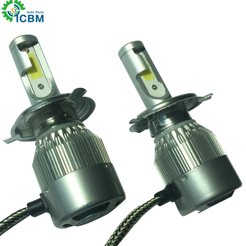 Factory direct sale car led headlight bulb S2-H4 hi li beam led 8000lm