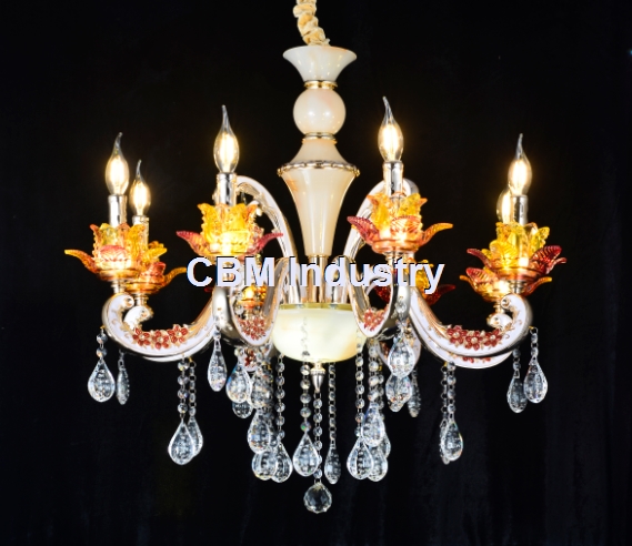 Professional maria theresa luxury sea shell chandelier