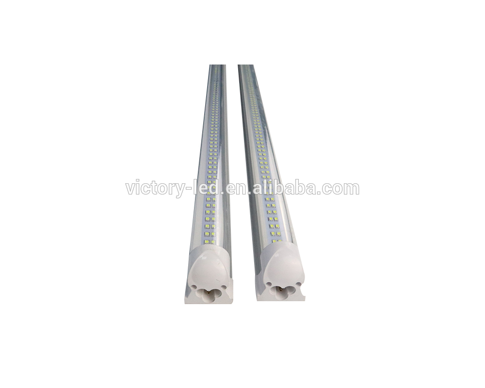 AC85-265v 2400mm high power 60w high brightness t8 integrated tube light