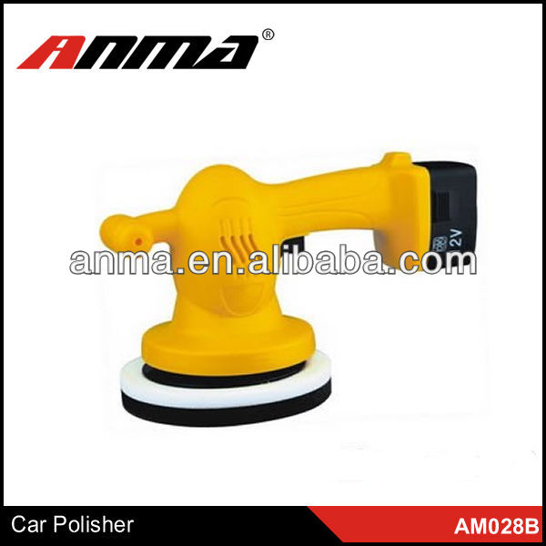 2013 Popular design yellow cordless car polisher