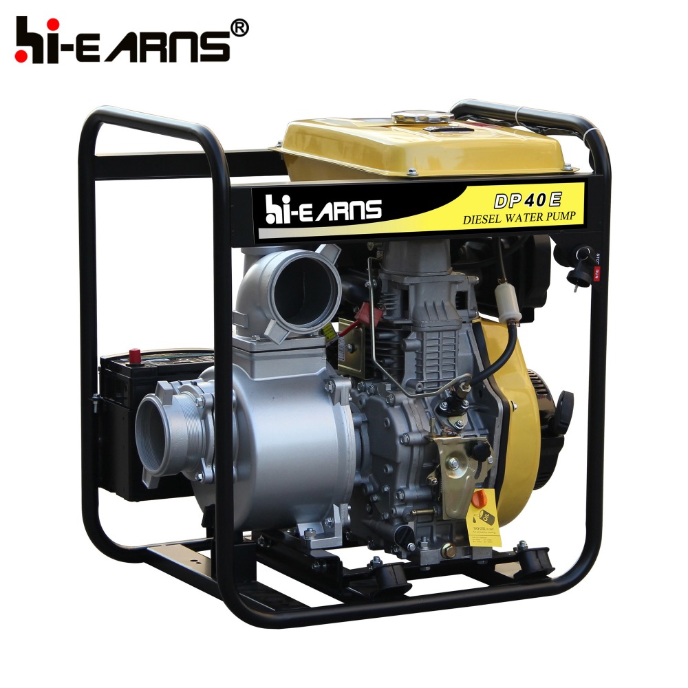 10hp Diesel Engine Electric Start 4inch Agricultural Irrigation Diesel Water Pump