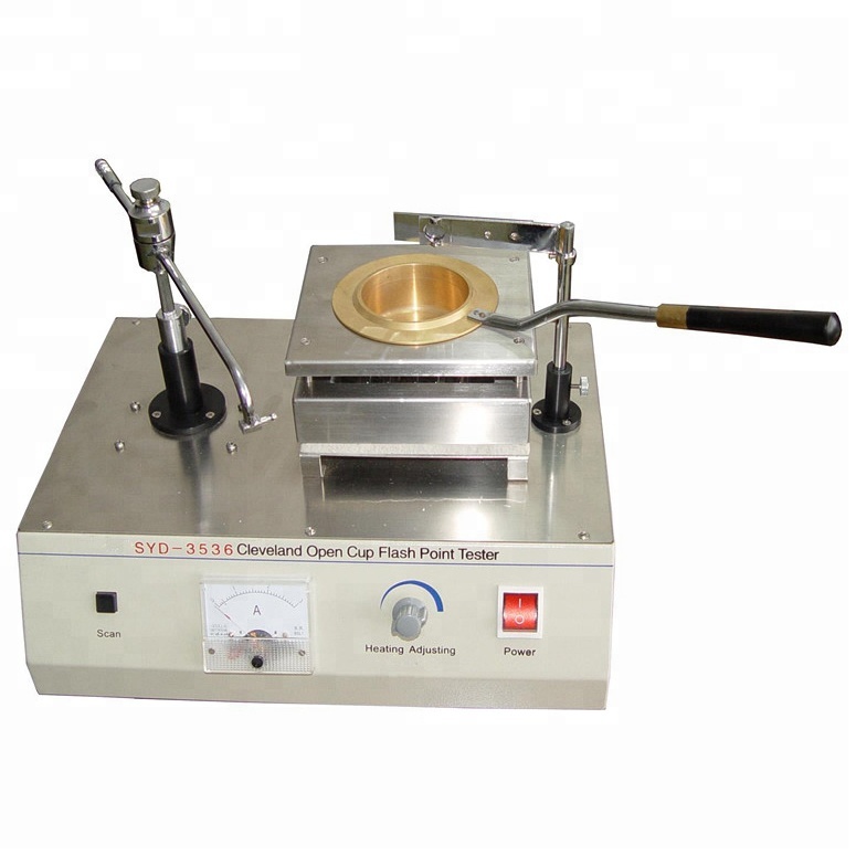 Cleveland Open Cup Flash Point Tester For Model SYD-3536.