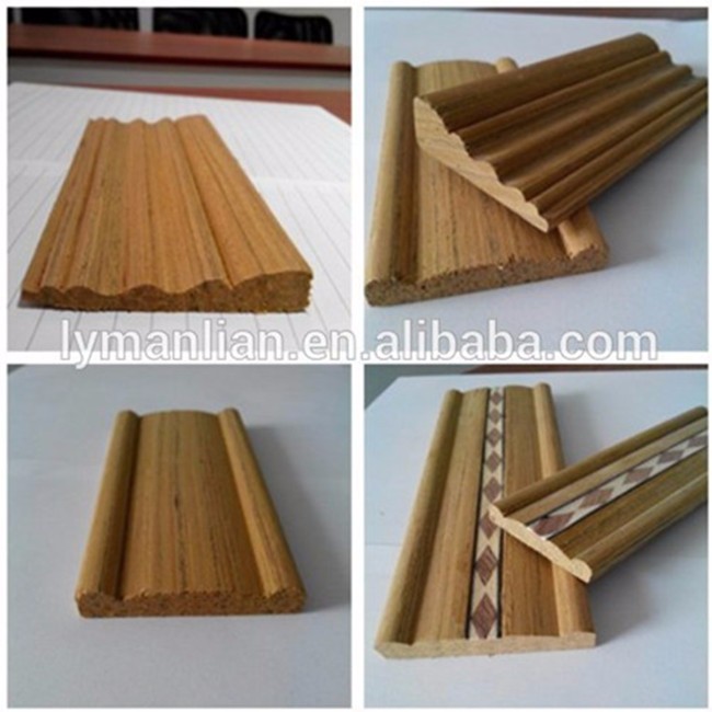 engineered crown wood concrete wall moulding