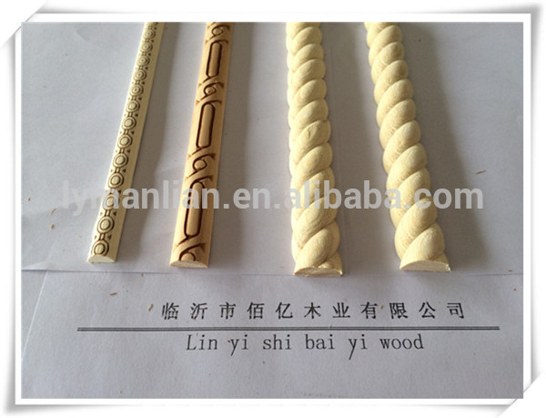 Wooden picture trim moulding