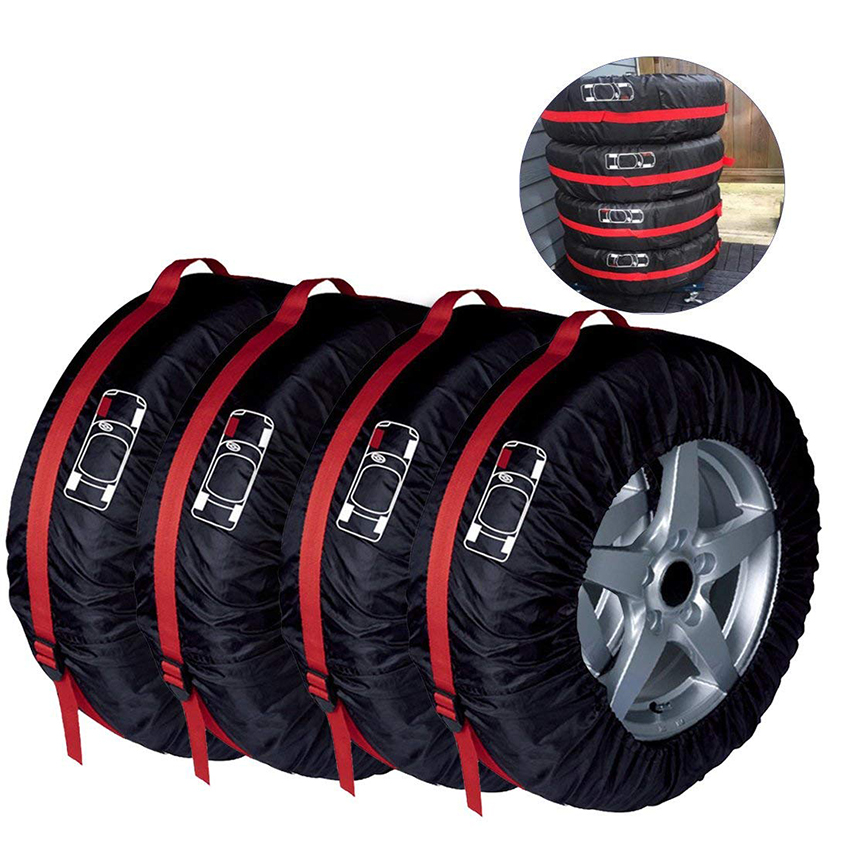 SUV Seasonal Tire Tote Storage Bag in Polyester
