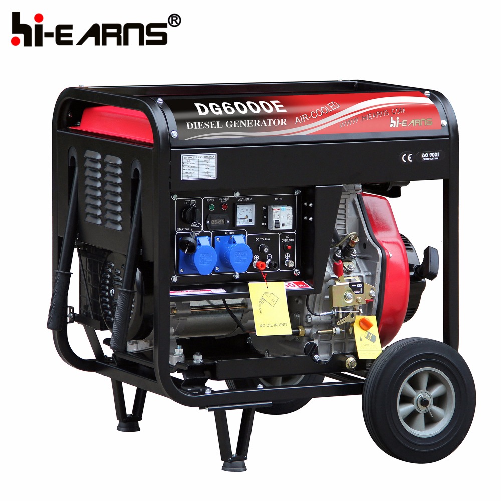 5500W move diesel senci china generator price