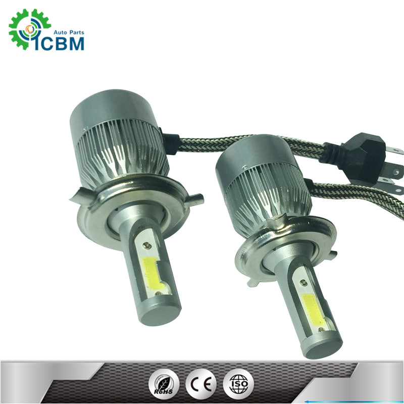 hot sell C6 car led headlight h1 h3 h4 h7 H8 / 9 / 11 H10 H13 H16 9004 9005 9006 9007