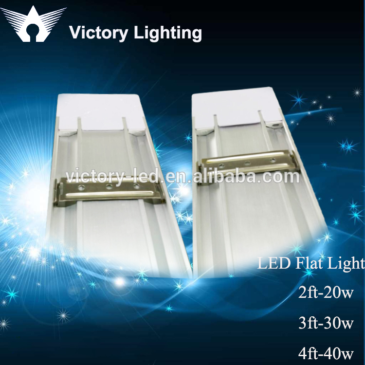 Brand new led batten light wide led linear tube lamp 40w 30w 20w flat tube led