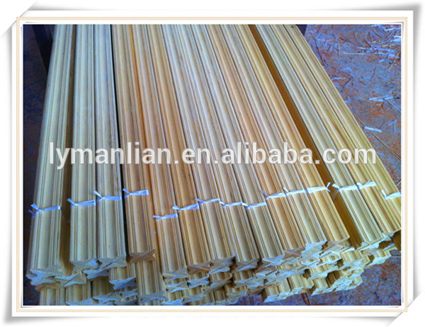 china supplier engineered pine wood frame moulding without painting