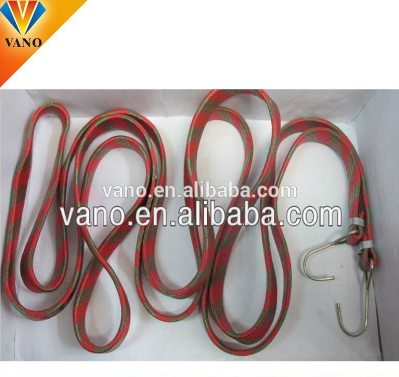 Hot Sale Elastic Motorcycle Rope Binding Rope with 2 Hooks