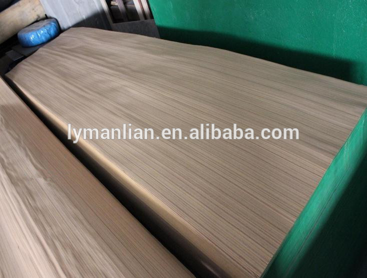 man-made wood veneer for block board bleach color poplar veneer