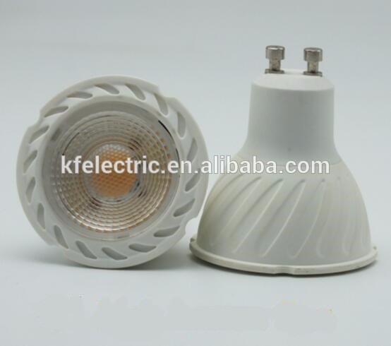 Indoor led lights AC85-265V 3000k 420LM 5W COB LED Spot GU10 led spot light,spot led lighting