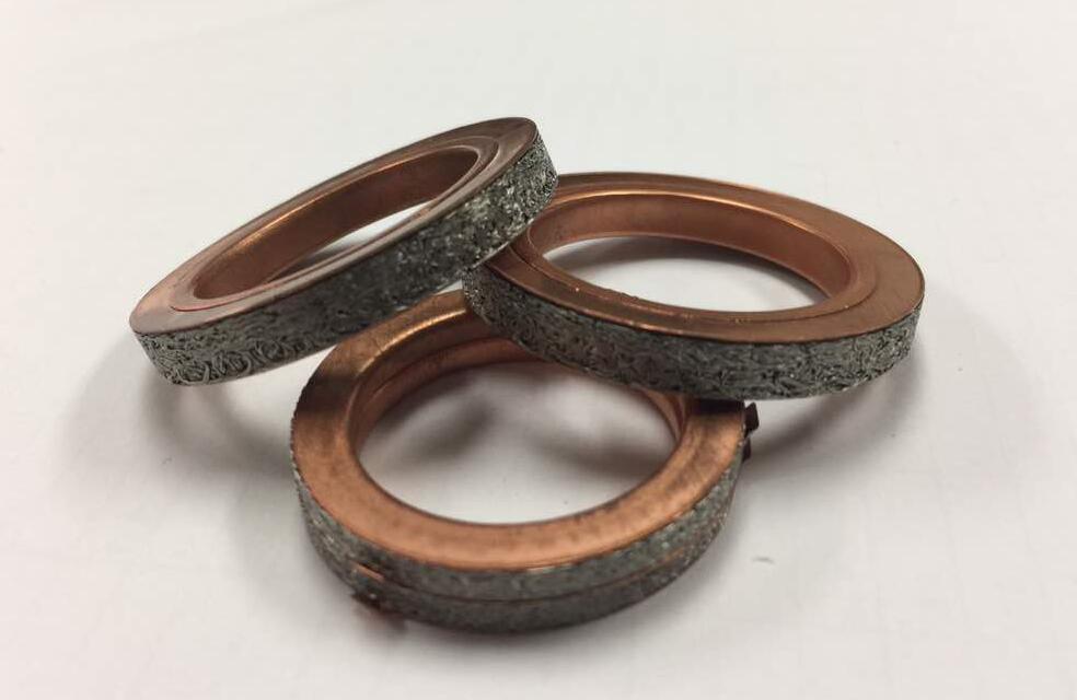 Universal motorcycle copper exhaust pipe gasket