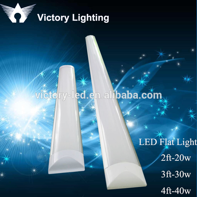 Super Bright T12 Led Linear Lights Tube 120cm 4FT 40W Led Flat Light