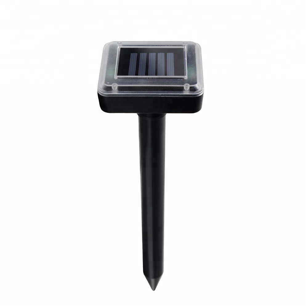 Outdoor Solar Ultrasonic Electronic Animal Repeller  Solar Sonic Mole Repeller for Garden