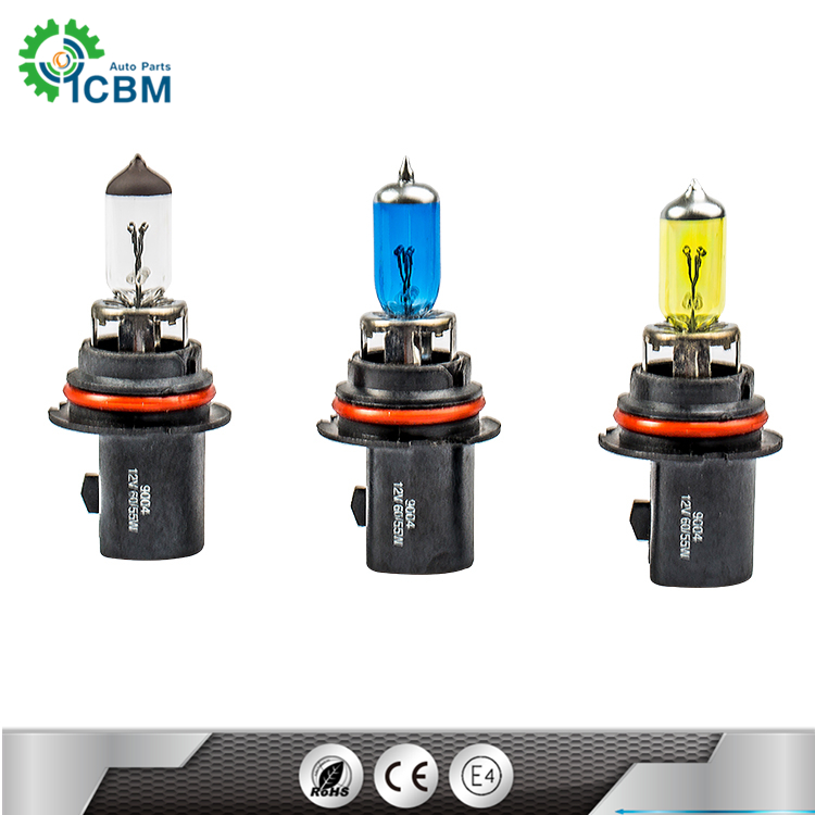 Wide automobile HB1 HB5 auto halogen bulb