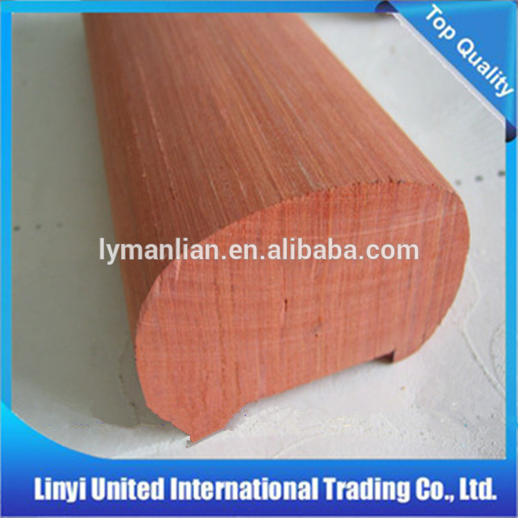 Red oak handrail antique solid wood stair pillar