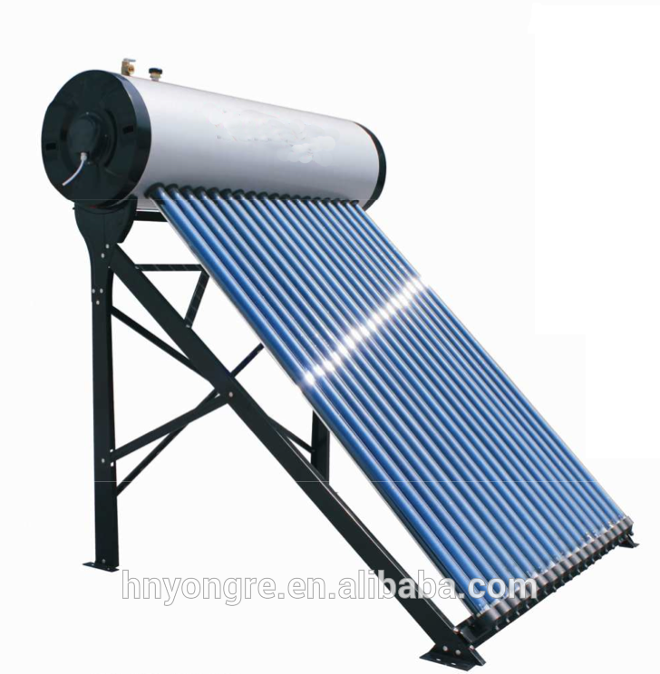 High pressure solar water heater/200Liters/Painted steel/Bathroom use