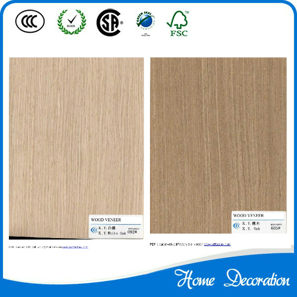 Engineered wood veneer maple/maple wood veneer