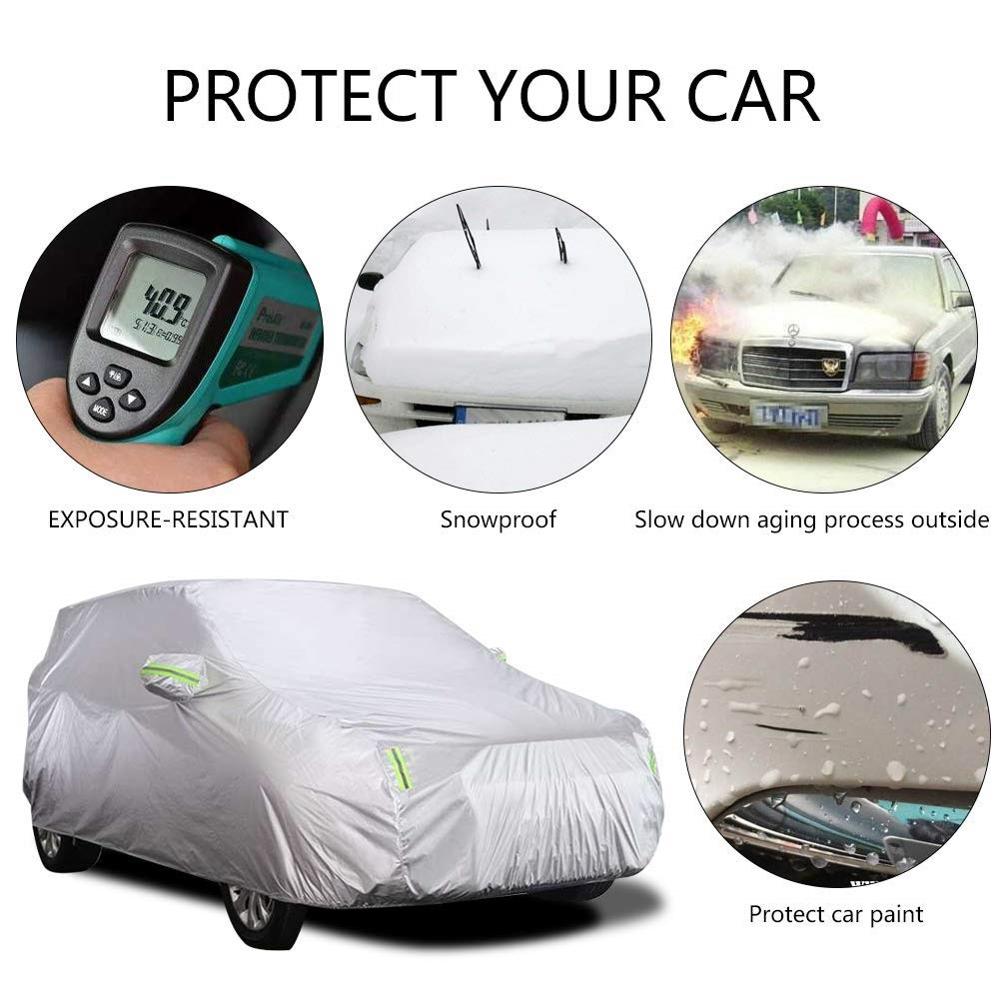 SUV Sun Shade UV Protection Waterproof Snow Portable Car Cover