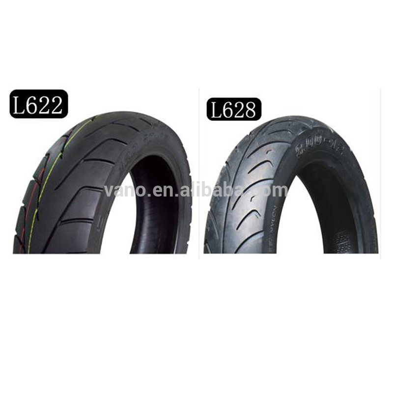 High performance 120/70-12 rubber tire tubeless motorcycle tyre