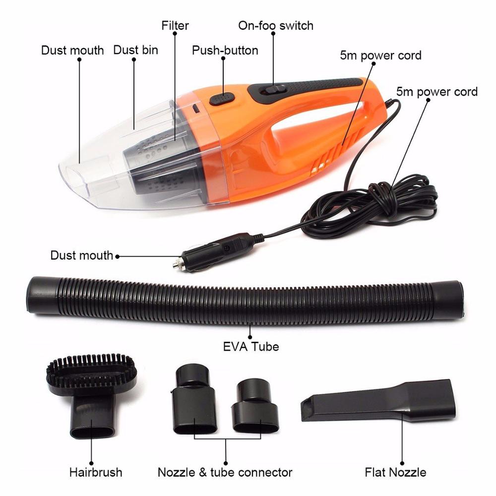 Auto cleaning tool 12V 100W car handheld vacuum cleaner