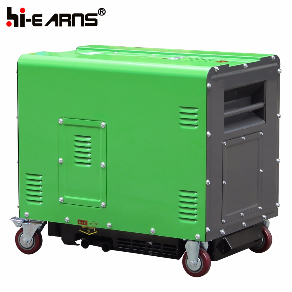 5000W soundproof diesel generator rental