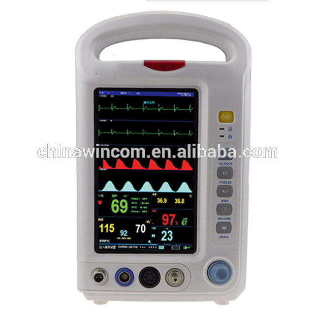 Multi-Parameter Large Screen Patient Monitor for Hospital