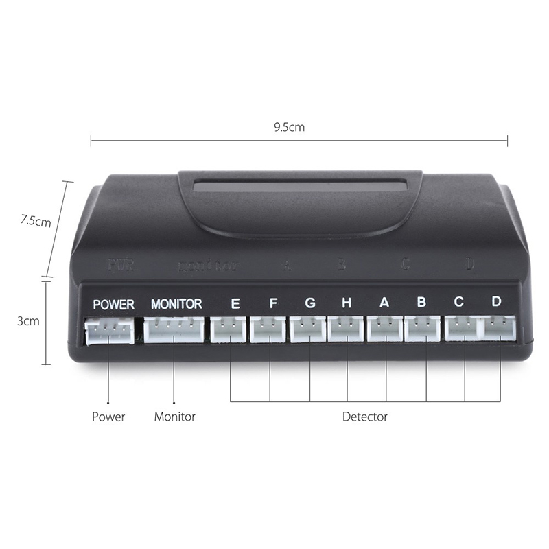 Universal parking sensor system sensitivity car parking sensor