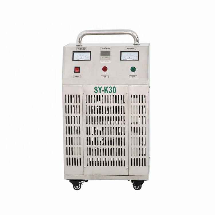 Mobile Ozone Generator Air Purifier Ionizer With Battery Power Supply