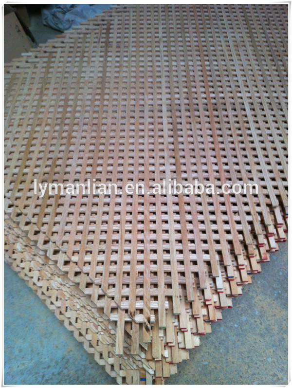 beech wood lattice panel