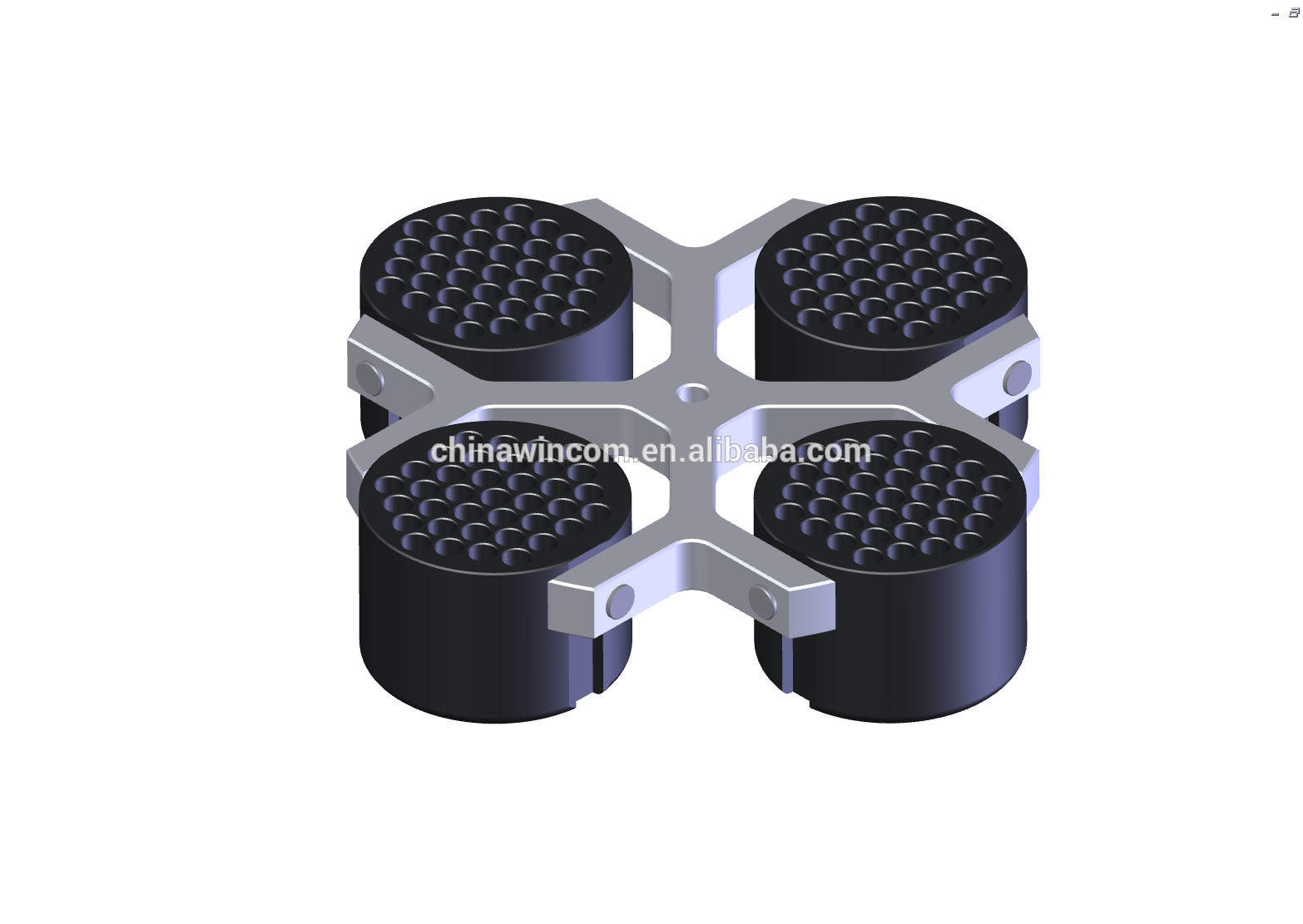 Laboratory Industrial Tabletop 500ml*4 Centrifuge Machine with Timer CTF-FL5 Price